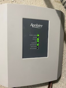 Aprilaire indoor-air-quality control installed by Too Cool Air